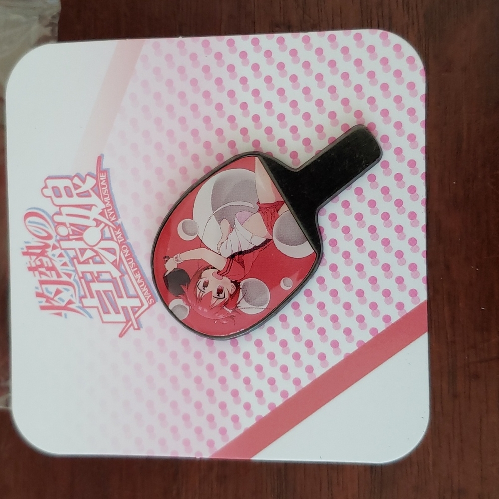 NWT Scorching Ping Pong Girls Loot Anime Pin Brooch